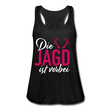 Hochzeit Tank Top - Braut Junggesellenabschied Die Jagd ist vorbei
