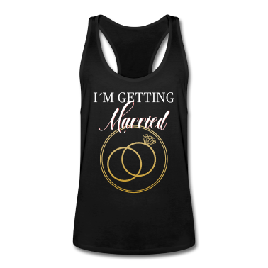 Hochzeit Tank Top - Ich werde heiraten weiss