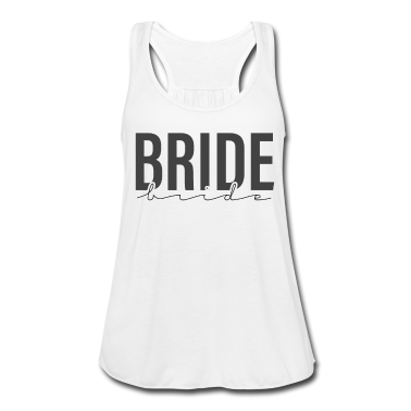 Hochzeit Tank Top - Braut Schriftzug
