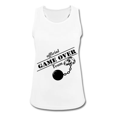 Hochzeit Tank Top - JGA Game Over ...+