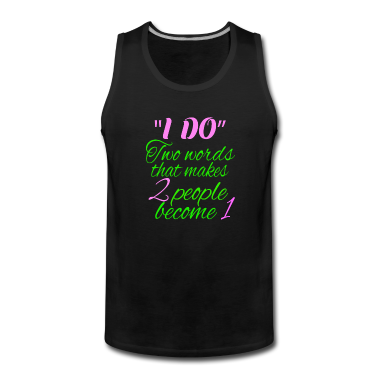 Hochzeit Tank Top - ja ich will! heiraten hochzeit brautpaar geschenk