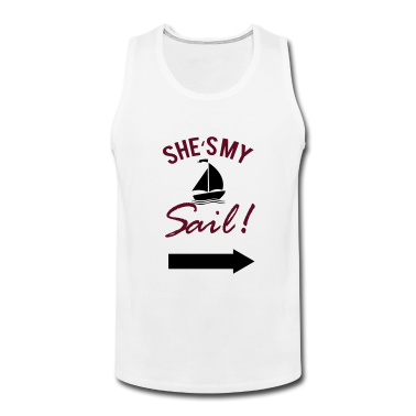 Hochzeit Tank Top - Valentinstag Liebe Sail