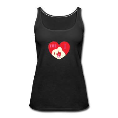 Hochzeit Tank Top - You and I hochzeit heiraten verliebt liebe herz