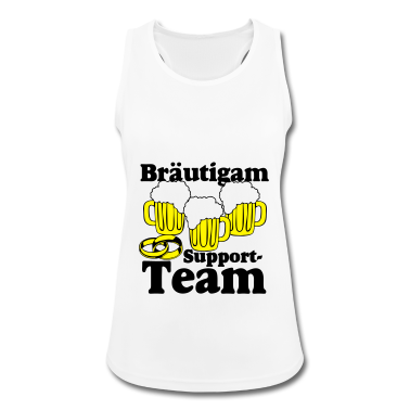 Hochzeit Tank Top - Bräutigam Support Team .../+