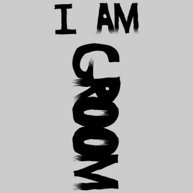 Motiv I Am Groom. Ich bin Bräutigam