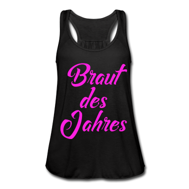Hochzeit Tank Top - Braut des Jahres. Outfit für die perfekte Hochzeit