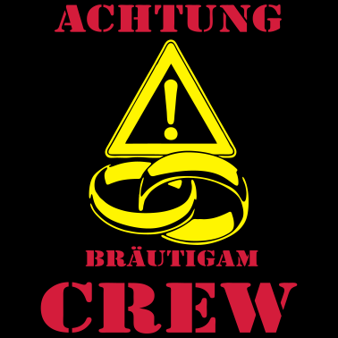 Motiv Bräutigam Crew Farbe