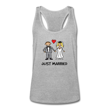 Hochzeit Tank Top - Frisch Verheiratet - Ehepaar, Hochzeitsgeschenk
