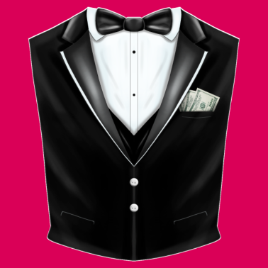 Motiv Smoking Anzug Junggesellenabschied Hochzeit Sakko