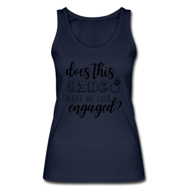 Hochzeit Tank Top - Durch den Ring ist Sie verlobt - Hochzeitsgeschenk