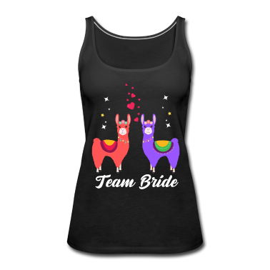 Hochzeit Tank Top - Team Bride Alpaka Verlobung Hochzeit Geschenk
