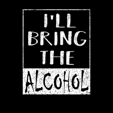 Motiv Ich bringe den Alkohol - lustiges Junggesellenabschiedsgeschenk