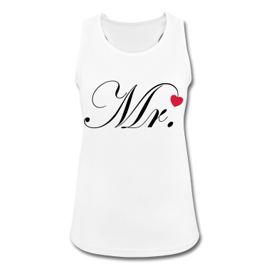 Hochzeit Tank Top - Mr. and Mrs. married Hochzeit Feier Verheiratet Mr