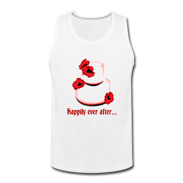 Hochzeit Tank Top - für immer und ewig glücklich hochzeitstorte idee