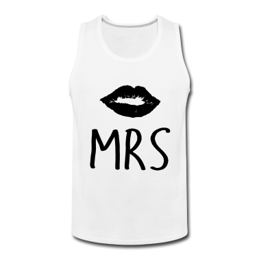 Hochzeit Tank Top - mrs kiss Mr. and Mrs. married Hochzeit Feier