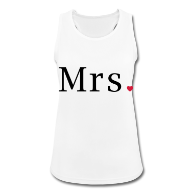 Hochzeit Tank Top - Mr and Mrs married Hochzeit Feier Verheiratet Mrs