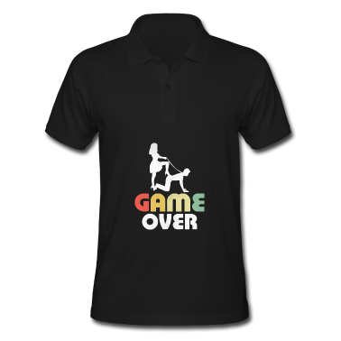 Hochzeit Poloshirt - Game Over | Junggesellenabschied | Hochzeitsfeier