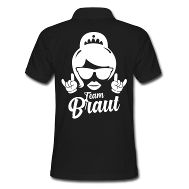 Hochzeit Poloshirt - Team Braut Junggesellinnenabschied Hochzeitsfeier