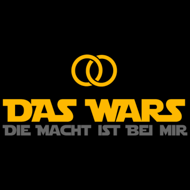 Motiv DAS WARS - Hochzeitsfeier Heiraten JGA Geschenk