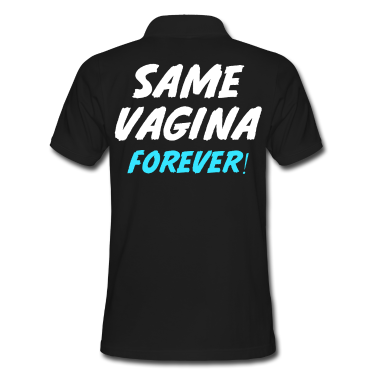 Hochzeit Poloshirt - Same Vagina Forever Heirat Verlobung Hochzeitsfeie