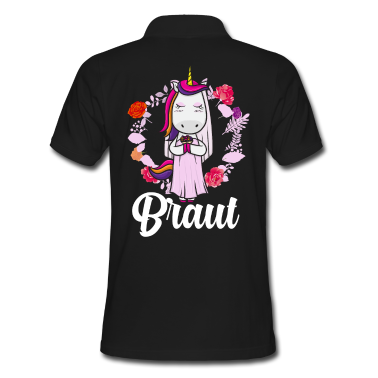 Hochzeit Poloshirt - Braut Hochzeitsfeier Heirat Hochzeit Ehefrau Verlo