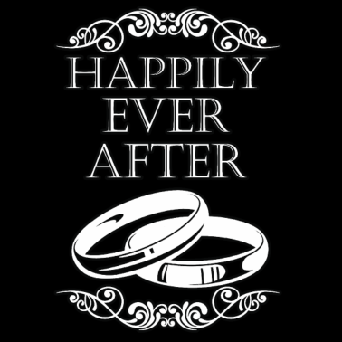 Motiv Happy Ever After Rings Hochzeitsfeier Event Geschenk