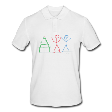 Hochzeit Poloshirt - Ehepaar