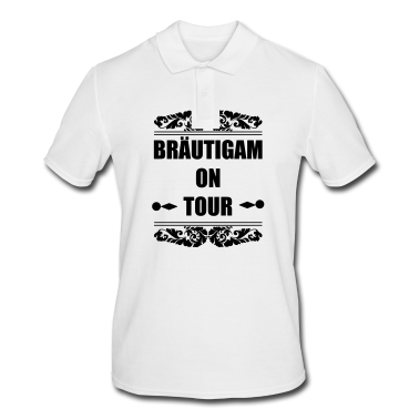 Hochzeit Poloshirt - Bräutigam on Tour Hochzeit Heiraten Saufen Feiern