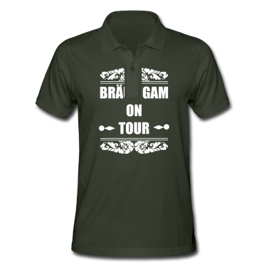 Hochzeit Poloshirt - Bräutigam on Tour Hochzeit Heiraten Saufen Feiern