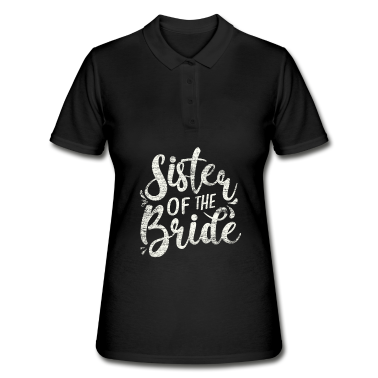 Hochzeit Poloshirt - Hochzeit Schwester der Braut