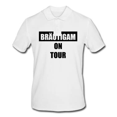 Hochzeit Poloshirt - Bräutigam on Tour Hochzeit Heiraten Saufen Party