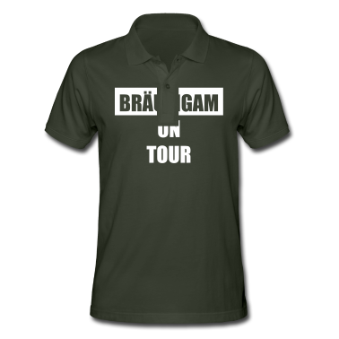 Hochzeit Poloshirt - Bräutigam on Tour Hochzeit Heiraten Saufen Feiern