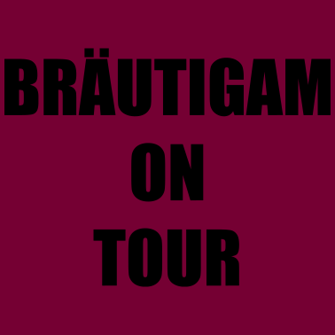 Motiv Bräutigam on Tour Hochzeit Heiraten Saufen Feiern