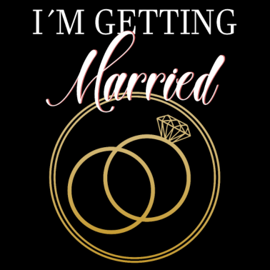 Motiv Ich werde heiraten weiss