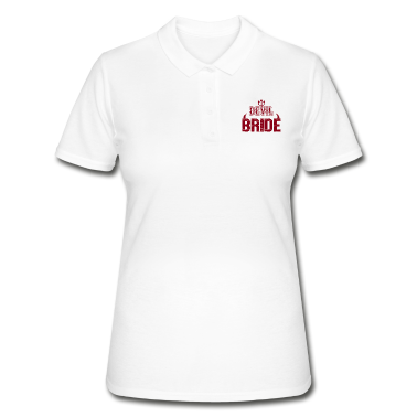 Hochzeit Poloshirt - Teufels Braut Junggesellinenabschied