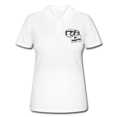 Hochzeit Poloshirt - Ja Sagerin .../+