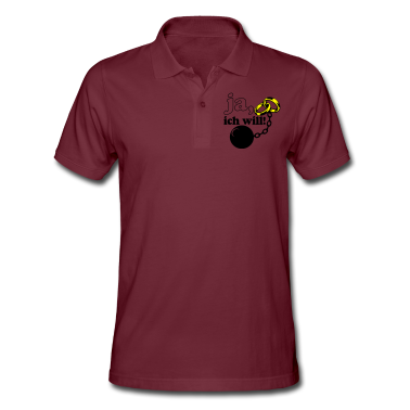 Hochzeit Poloshirt - ja ich will .../+