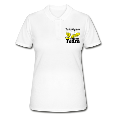 Hochzeit Poloshirt - Bräutigam Support Team .../+