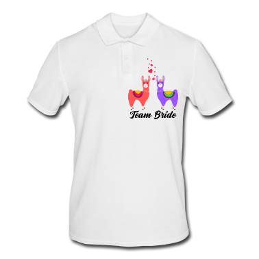 Hochzeit Poloshirt - Team Braut Alpaka Verlobung Hochzeit Geschenk