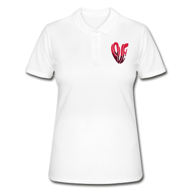 Hochzeit Poloshirt - Herz Liebe Typo