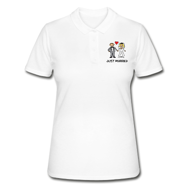 Hochzeit Poloshirt - Frisch Verheiratet - Ehepaar, Hochzeitsgeschenk
