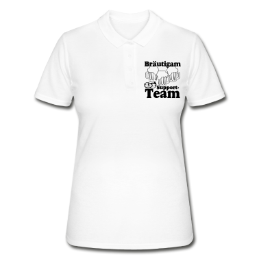 Hochzeit Poloshirt - JGA - Bräutigam Support Team ..+