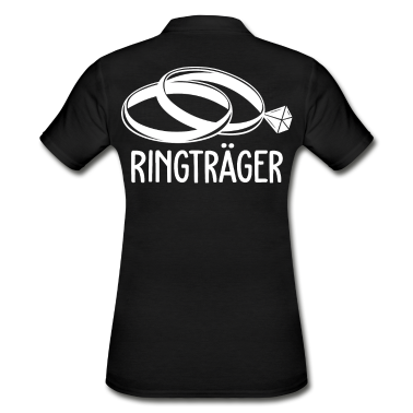 Hochzeit Poloshirt - Ringträger Heiraten Heirat Ehe Braut Bräutigam