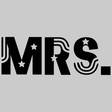 Motiv Mr and Mrs married Hochzeit Feier Verheiratet Mrs