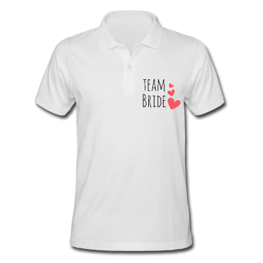 Hochzeit Poloshirt - Team Braut