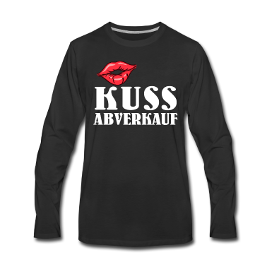 Hochzeit Langarmshirt - Kuss Abverkauf JGA Hochzeitsfeier Polterabend