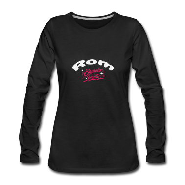 Hochzeit Langarmshirt - Junggesellenabschied Shirt Rom Pre Hochzeitsfeier
