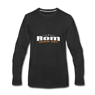 Hochzeit Langarmshirt - Junggesellenabschied Shirt Rom Pre Hochzeitsfeier