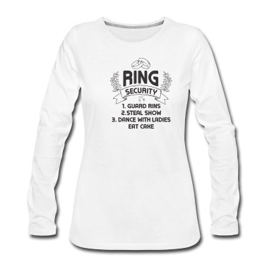 Hochzeit Langarmshirt - Hochzeit Hochzeitsfeier Ring Lustiger Spruch