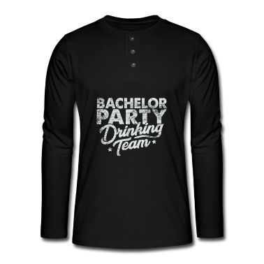 Hochzeit Langarmshirt - Junggesellenabschied Saufen Team